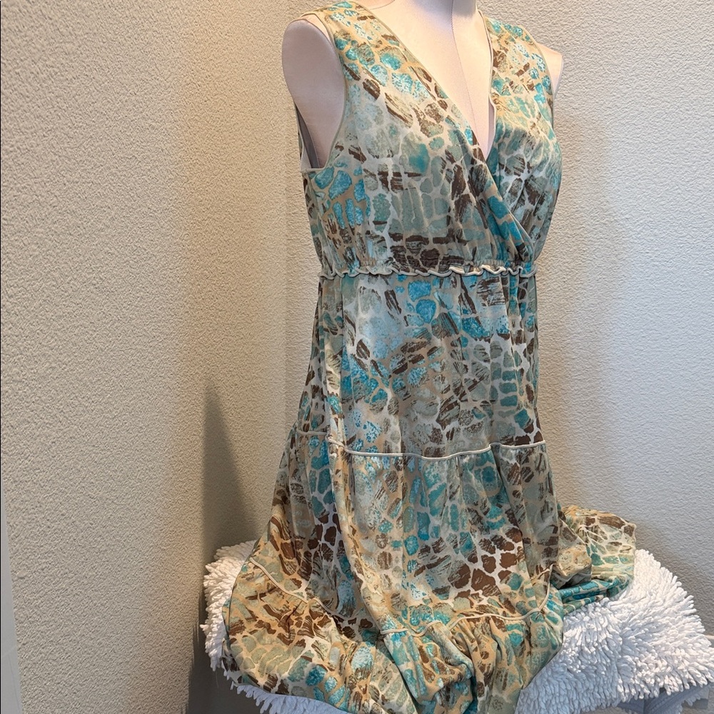 Charter Club Multicolor Sleeveless Dress
